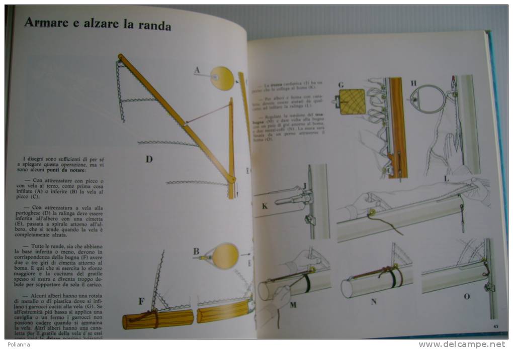 PEL/41 Creagh-Osborne QUESTA E' LA VELA Mursia 1973/NAVIGAZIONE A DIPORTO - Sport