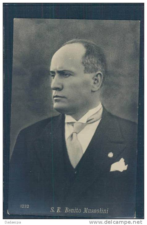 S. E. Benito Mussolini - Famous People