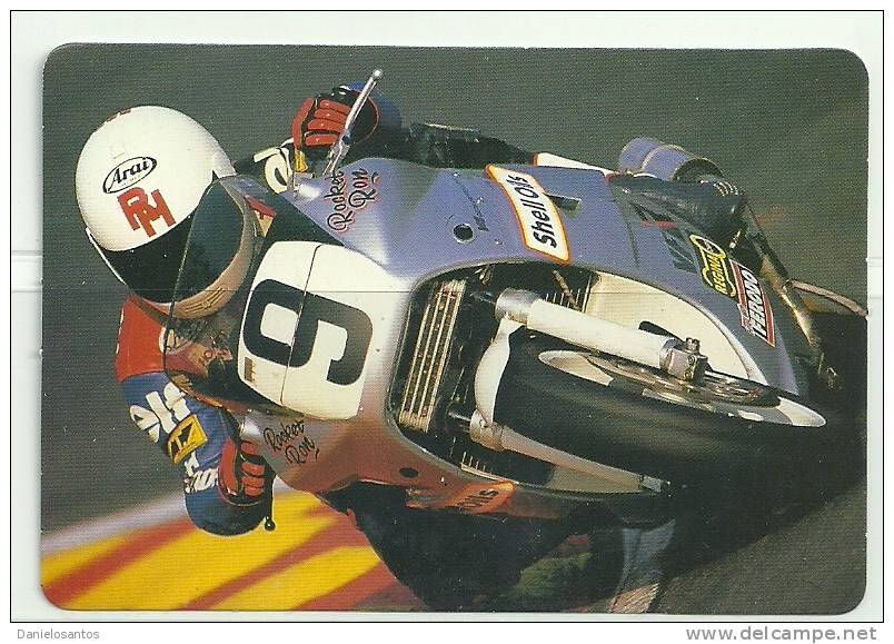 1991 Pocket Poche Bolsillo Calender Calandrier Calendario  Motorbikes Motorcycles Motos Races - Big : 1991-00