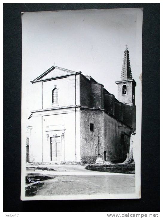 PROTOTYPE DE CARTE CAUMONT  L'EGLISE - Caumont Sur Durance