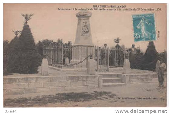 45-20106 -  BEAUNE  La  ROLANDE   -   LE MONUMENT - Beaune-la-Rolande