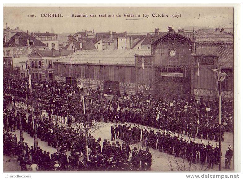 Corbeil Essonnes       91     Section Des Vétérans - Corbeil Essonnes