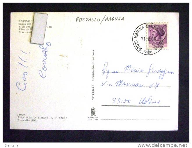 SICILIA -RAGUSA -POZZALLO -F.G. LOTTO N°150 - Ragusa