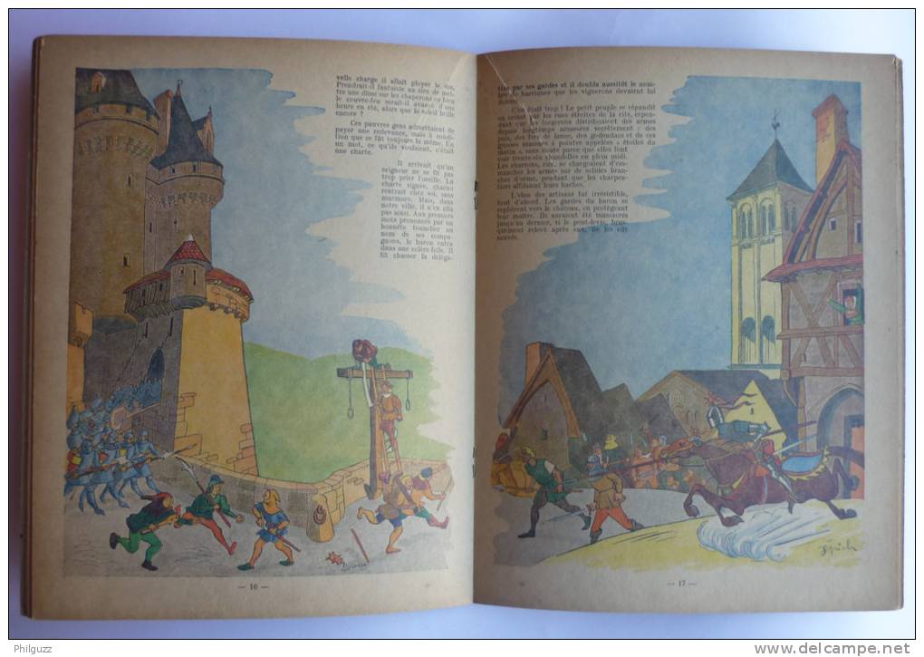 VINGT SIECLE DE NOTRE HISTOIRE SOUVENIR D'UNE BORNE MILLIAIRE ILLUSTRATIONS  J PICHARD 1948  Enfantina - Contes