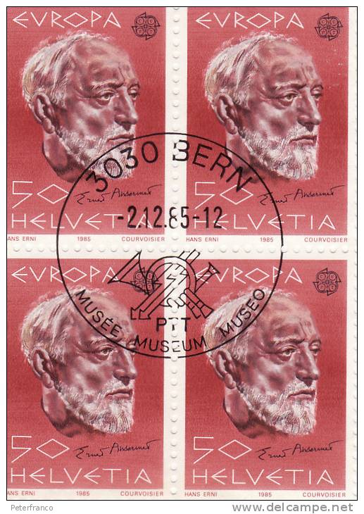 1985 Svizzera - Europa - 1985