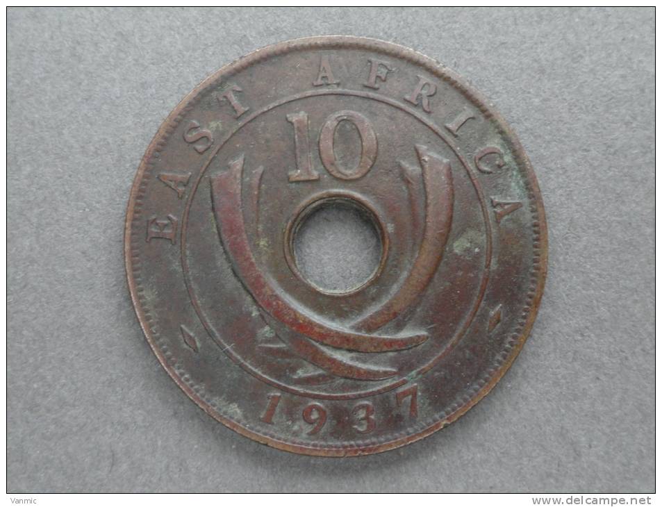 1937 - 10 Cents - Afrique De L'Est - East Africa - Britische Kolonie