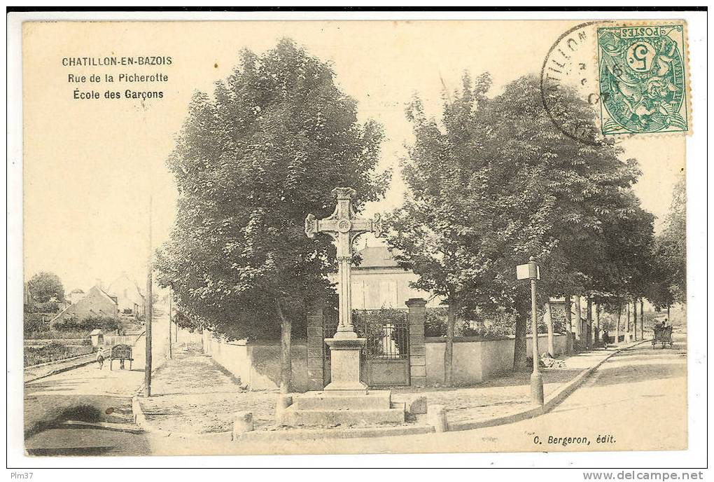 CHATILLON EN BAZOIS - Rue De La Picherotte - Chatillon En Bazois