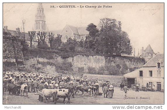 QUINTIN LE CHAMP DE FOIRE Editeur E Hamonic - Quintin