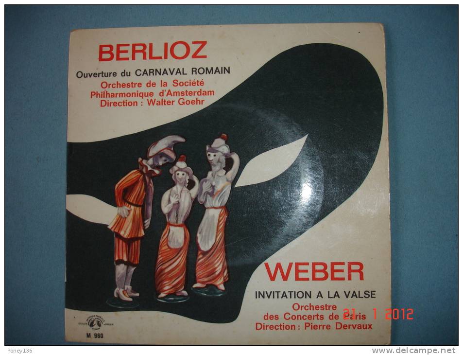 Berlioz, Ouverture Du Carnaval Romain ,guilde Du Disque - Spezialformate