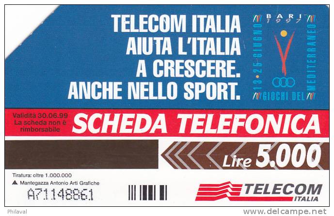 TELECOM ITALIA - 5000 Lire - Sonstige & Ohne Zuordnung