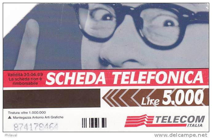 TELECOM ITALIA - 5000 Lire - Sonstige & Ohne Zuordnung