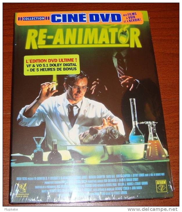 Dvd Zone 2 Re-Animator Stuart Gordon 1985 Vf/vo/vostf Coffret Collector 2 Dvd - Horror