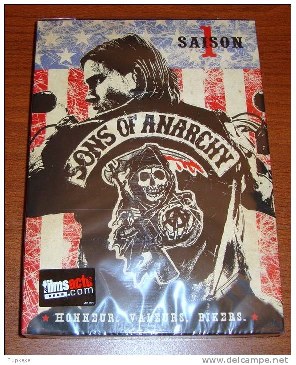 Dvd Zone 2 Sons Of Anarchy Saison 1 Complète Neuf Et Scellé Vo/vostfr/vf/version Italienne - Serie E Programmi TV