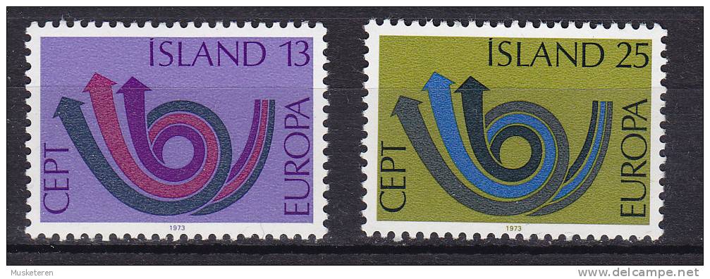 Iceland 1973 Mi. 471-72 Europa CEPT Complete Set MNH** - Nuovi