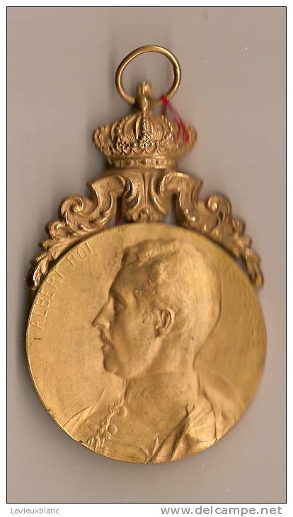 Médaille/Albert 1er Roi Des Belges/Basilique Nationale/Belgique:bruxel Les 1910             D20 - Andere & Zonder Classificatie