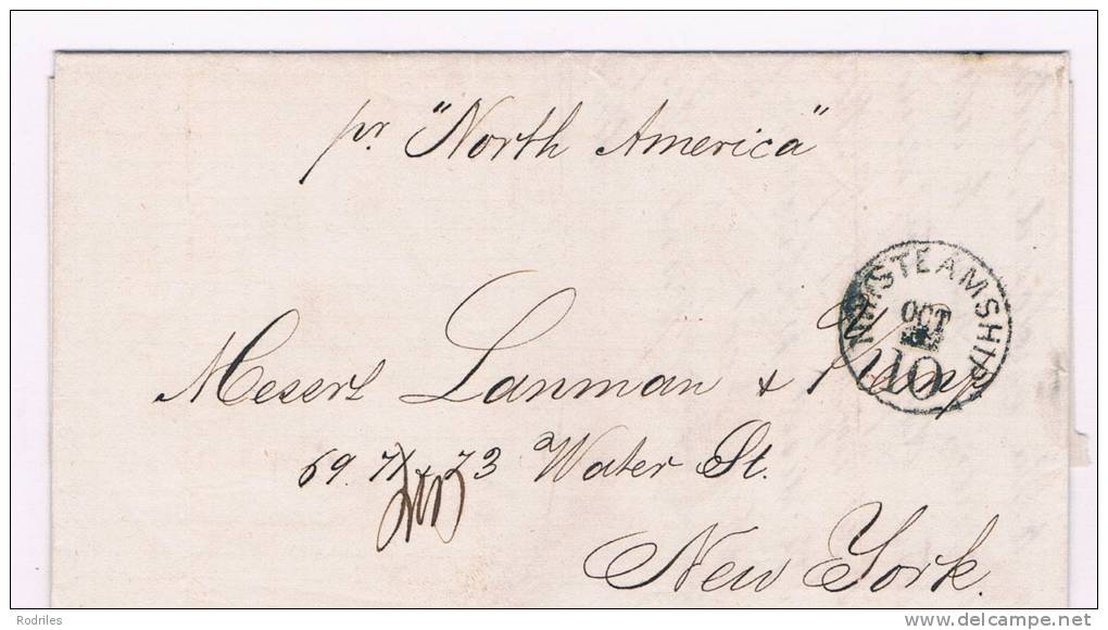 PREFILATELIA. HABANA. CORREO MARITIMO - ...-1850 Prephilately