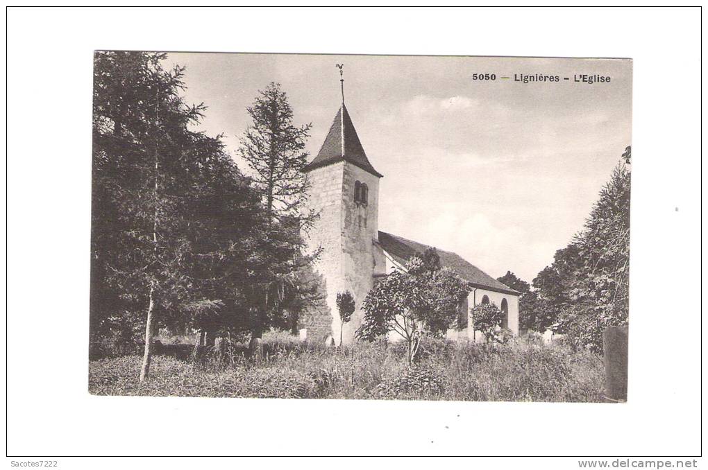 LIGNIERES - EGLISE - - Lignières