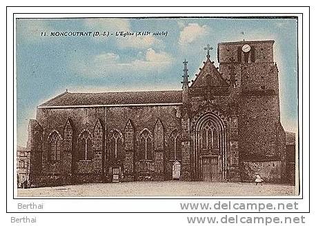 79 MONCOUTANT - L Eglise - Moncoutant