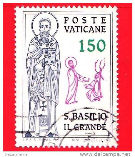 VATICANO - 1979 - Usato - 16º Centenario Della Morte Di San Basilio Il Grande - 150 L. • San Basilio Legislatore - Used Stamps