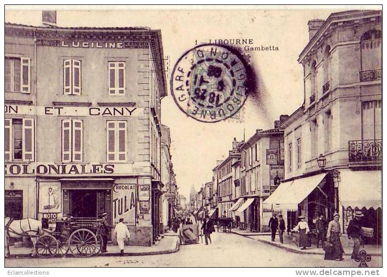 Libourne       Rue Gambetta - Libourne