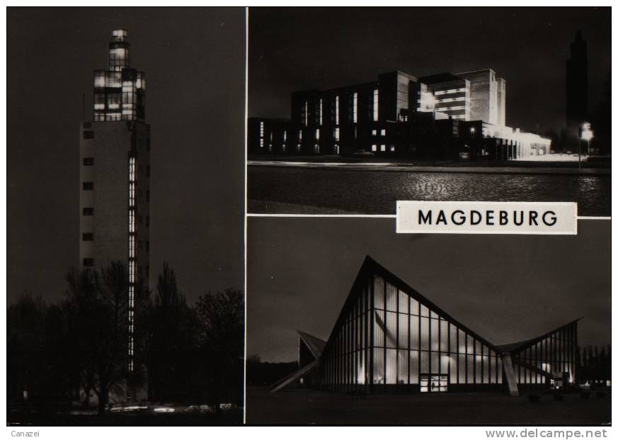 AK Magdeburg, Kulturpark Rotehorn, Stadhalle, 1978 - Magdeburg