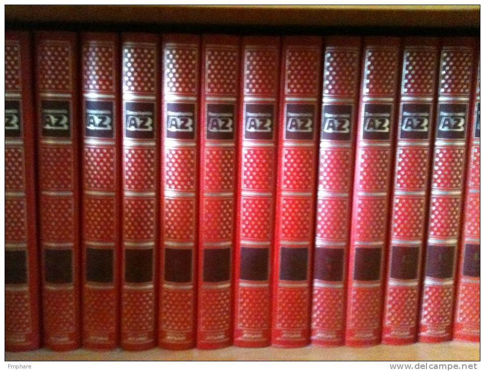 ENCYCLOPEDIE AZ Editions Atlas / 15 VOLUMES COMPLETS Parfait état Edition 1978 - Encyclopaedia