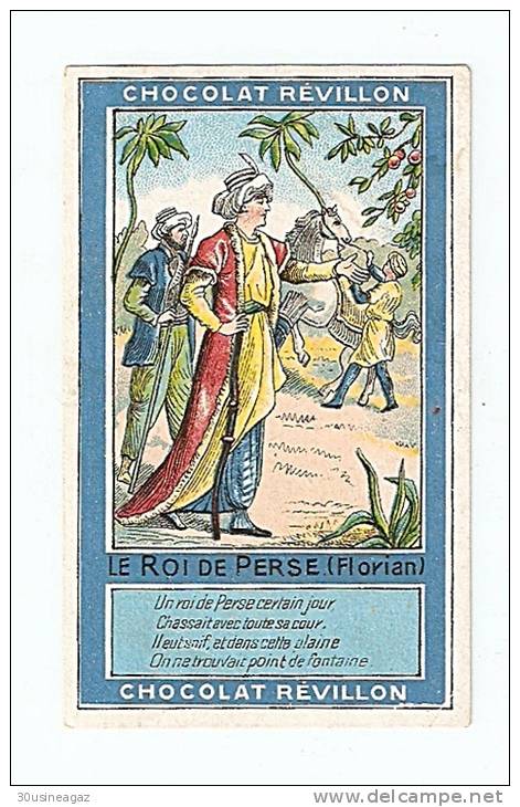 Chromo Chocolat Revillon Le Roi De Perse (Florian) - Revillon