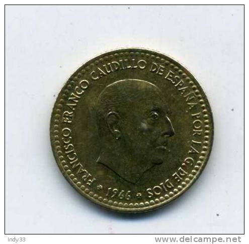 - ESPAGNE 1 P. 1966 . - 1 Peseta