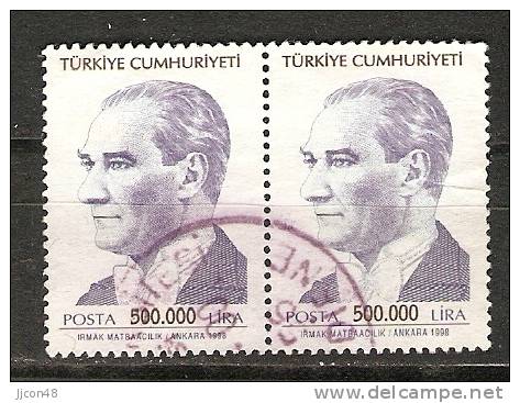 Turkey 1998  Ataturk  (o) Mi.3158 - Used Stamps