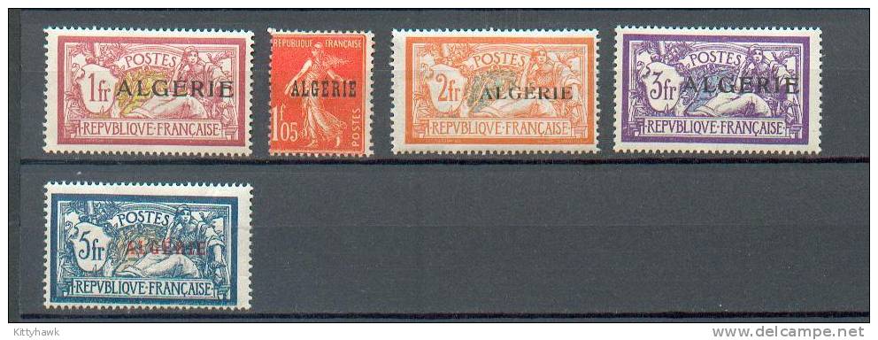 ALG 611 - YT 1 à 5 / 9 à 11*/ 13 à 21*/ 23 à 33 * Charnières Complètes - Unused Stamps