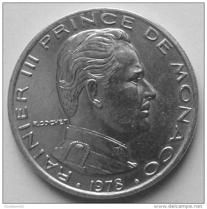 Un Franc 1978    Rainier III - 1960-2001 New Francs