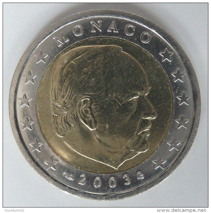 Deux Euros 2003  Rainier III - Non Classificati