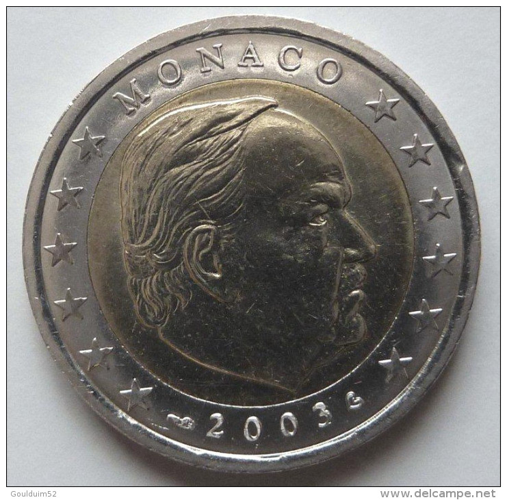 Deux Euros 2003  Rainier III - Unclassified