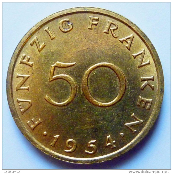 Cinquante  Franken 1954 - 50 Franchi