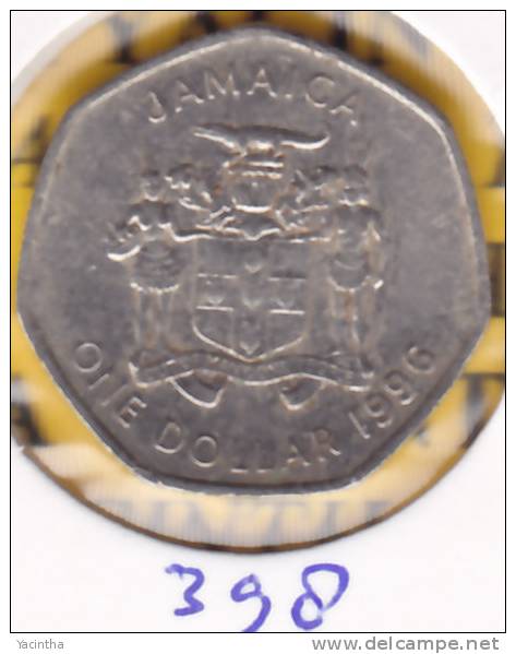 @Y@  Jamaica  1 Dollar   1996     (398) - Jamaique