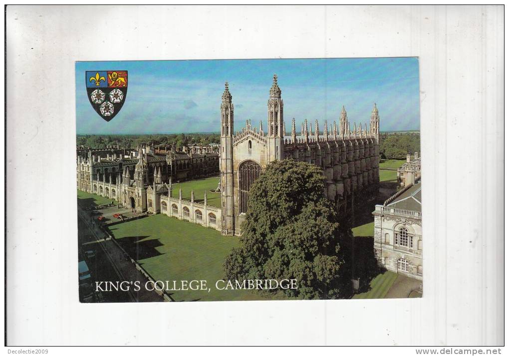 ZS20476 Cambridge King's College Not Used Perfect Shape Back Scan Available At Request - Cambridge