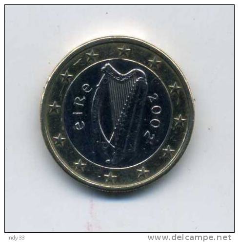 -EURO IRLANDE . 1E.. 2002 - Ireland