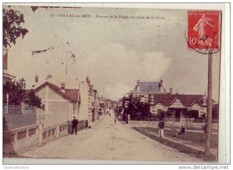 Soulac Sur Mer    Avenue De La Plage - Soulac-sur-Mer