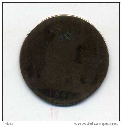 - GRANDE BRETAGNE . 1P. 1863 . - D. 1 Penny