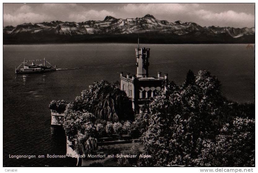 AK Langenargen/Bodensee, Schloß Montfort, Um 1960 - Langenargen