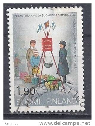 FINLAND 1989 Cent Of Salvation Army In Finland - 1m90 Christmas Collection  FU - Oblitérés