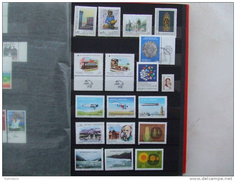 VEND TRES BEAU LOT  DE TIMBRES D ´ ARGENTINE , NEUFS LUXE - Lots & Serien