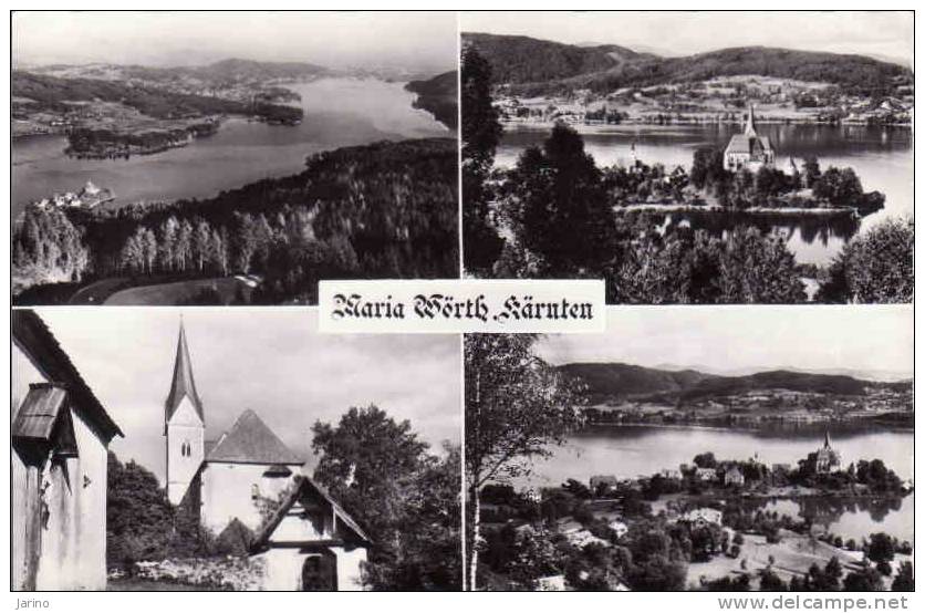 Österreich > Kärnten, Maria W&#337;rth Kärnten 1964, Gelaufen Ja 1964, - Maria Wörth