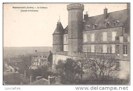 MONTMIRAIL. LE CHATEAU. - Montmirail