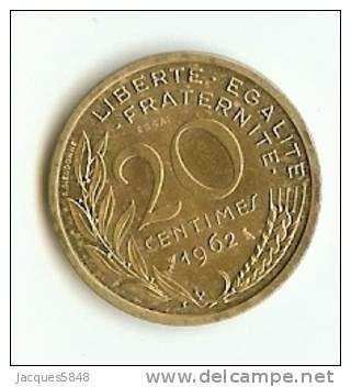 Essai 20 Centimes 1962 - Non Circulé - - Probedrucke