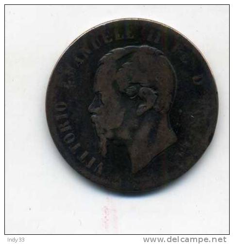 - ITALIE 10C. 1867 . - 1861-1878 : Victor Emmanuel II