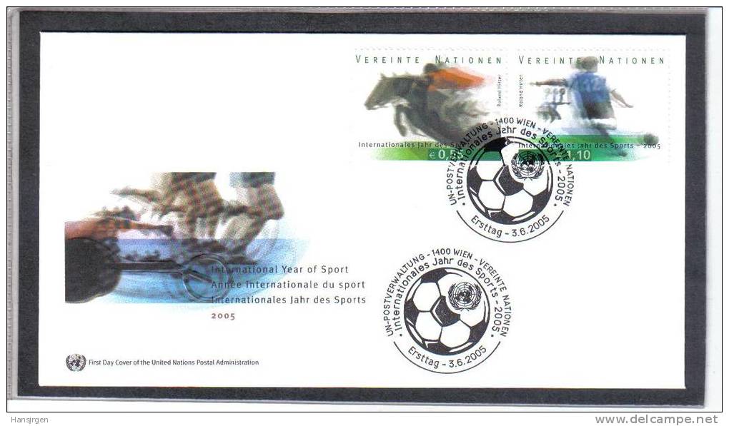 FDC514  UNO WIEN 2005  FDC MICHL NR. 441/42 FIRST DAY COVER - FDC