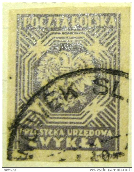 Poland 1945 Official Stamp - Used - Dienstmarken