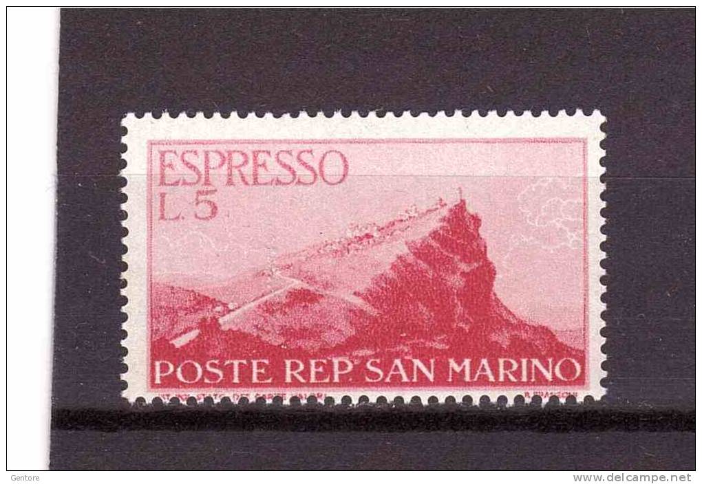 SAN MARINO  1945 Express Odd Value  Sassone Cat N° 13  MNH ** - Lots & Serien