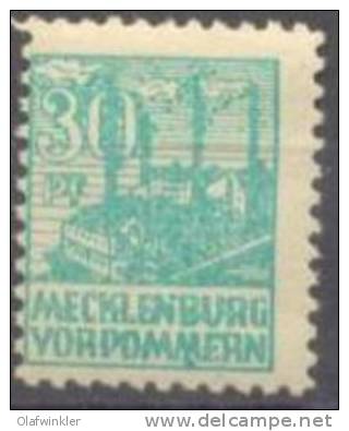 Mecklenburg 1946 Abschiedsserie Mi 39ya / Sc 12N24 / YT 34  Postfrisch/neuf/MNH Geprüft/signé Kramp BPP - Nuevos